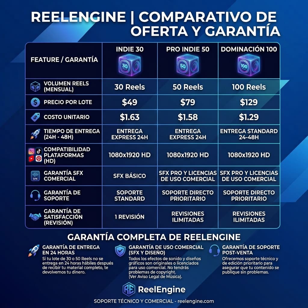 Resumen de Planes ReelEngine